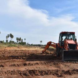 Renovation of Pond - work on process