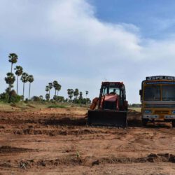 Renovation of Pond - work on process